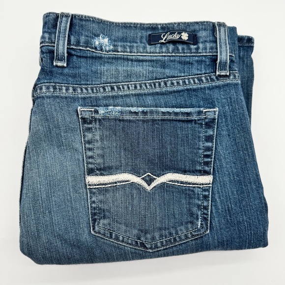 Vintage Lucky Brand Bartlett Sweet N Low Bootcut Jeans Women’s Size 14/32 - Picture 1 of 13